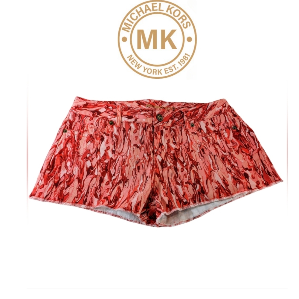 Like New Michael Kors Denim 70's Vibes Short Shorts Size 4